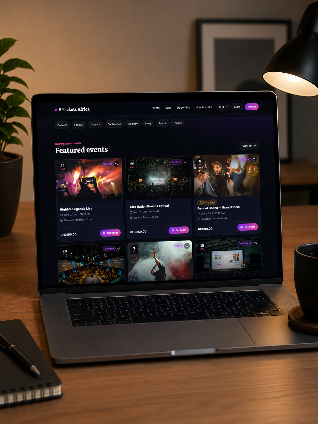 eTicket Africa — Ticketing & Voting